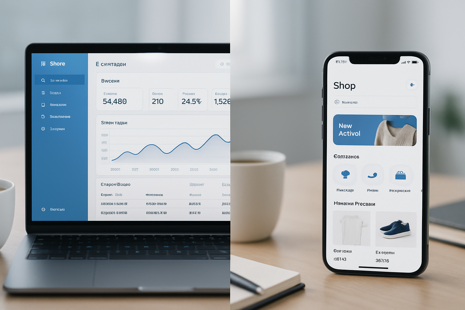 Shopify App підключення Revenza vs веб-кабінет